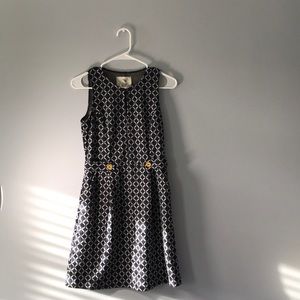 Blue Navy Ring TankTop Dress